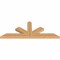 Ekena Millwork Saratoga Smooth Timber Gable Bracket, Western Red Cedar, 72"W x 27"H x 3 1/2"D x 5 1/2"F, 9/12 Pitch GBW072X27X0406SAR00SWR - alternate 3
